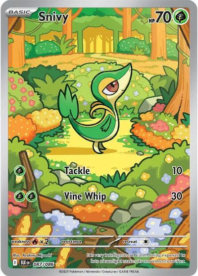 Snivy - 087/086 - SV: Black Bolt