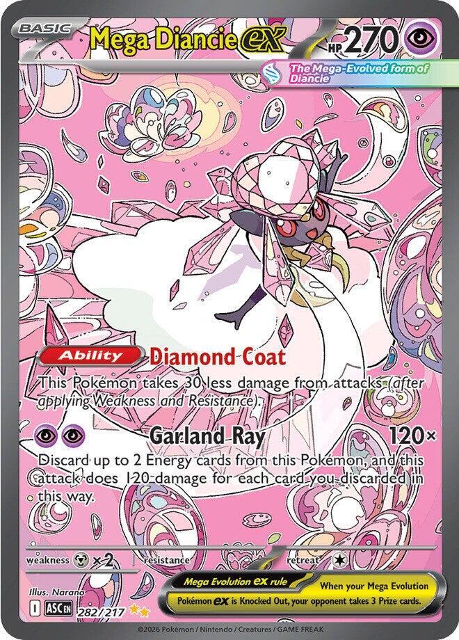 Mega Diancie ex - 282/217 - ME: Ascended Heroes