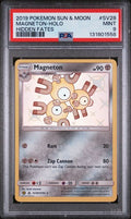 2019 POKEMON SUN & MOON HIDDEN FATES MAGNETON #SV28 PSA 9