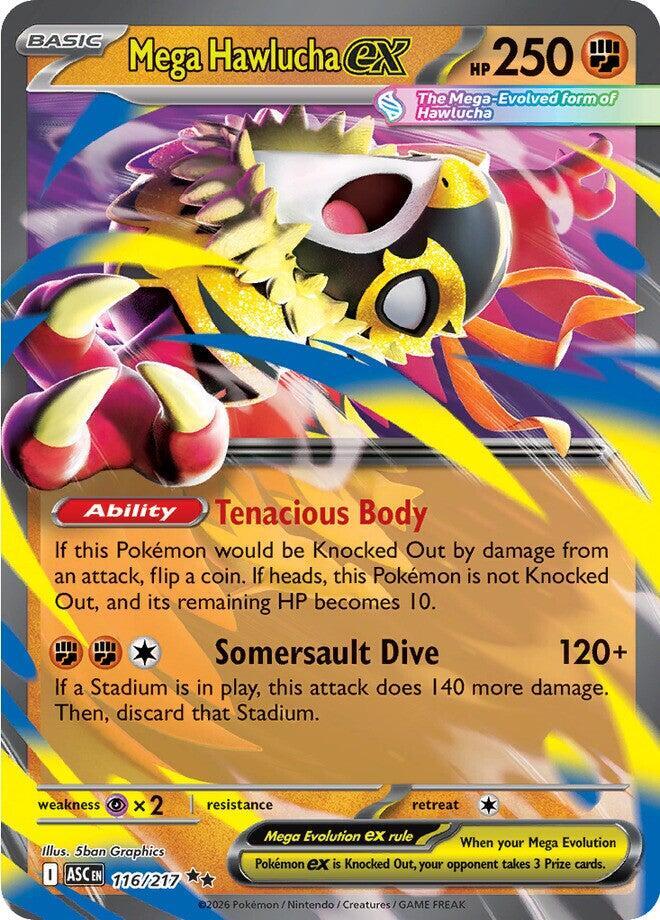 Mega Hawlucha ex - 116/217 - ME: Ascended Heroes