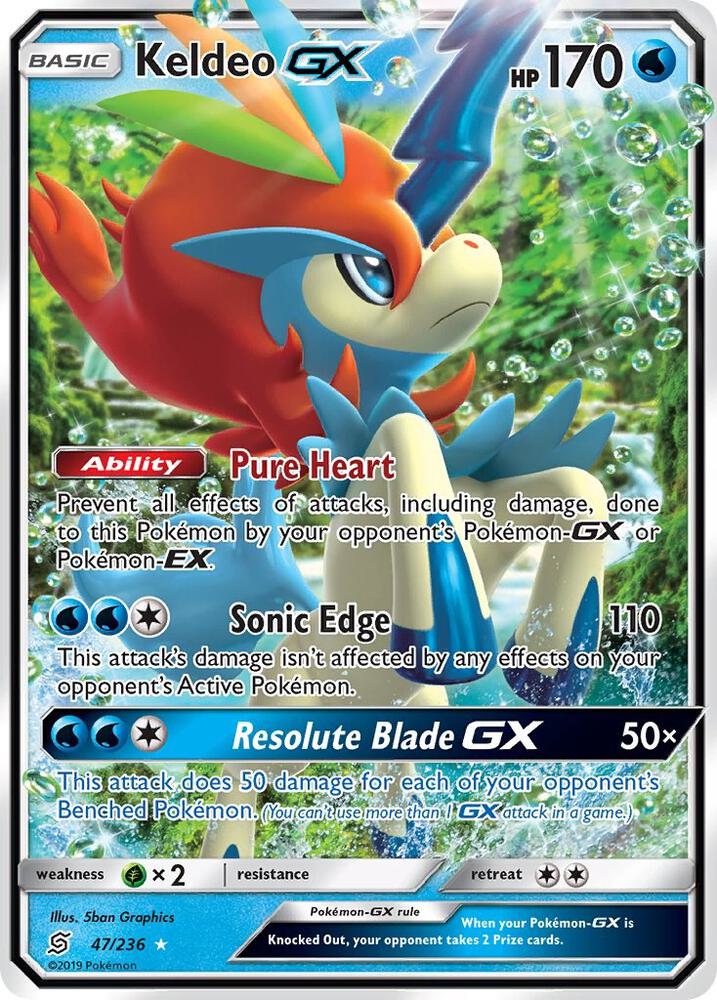 Keldeo GX - SM - Unified Minds