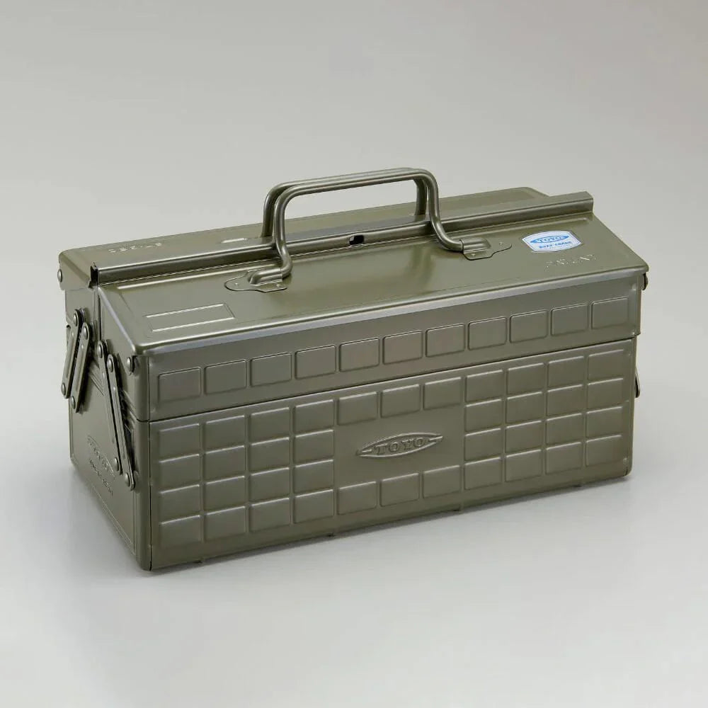 TOYO: ST-350 Large Toolbox - Military Green - Made in Japan (PRE-ORDER DECEMBER 2026)