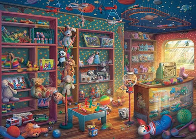Abandoned Places: Tattered Toy Store 1000 Piece Puzzle