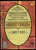 The Wild Wild West Robert Conrad as James T. West Auto