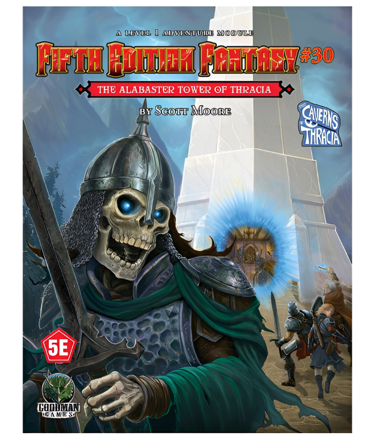D&D 5E: Fifth Edition Fantasy: Adventure #29: The Alabaster Tower of Thracia