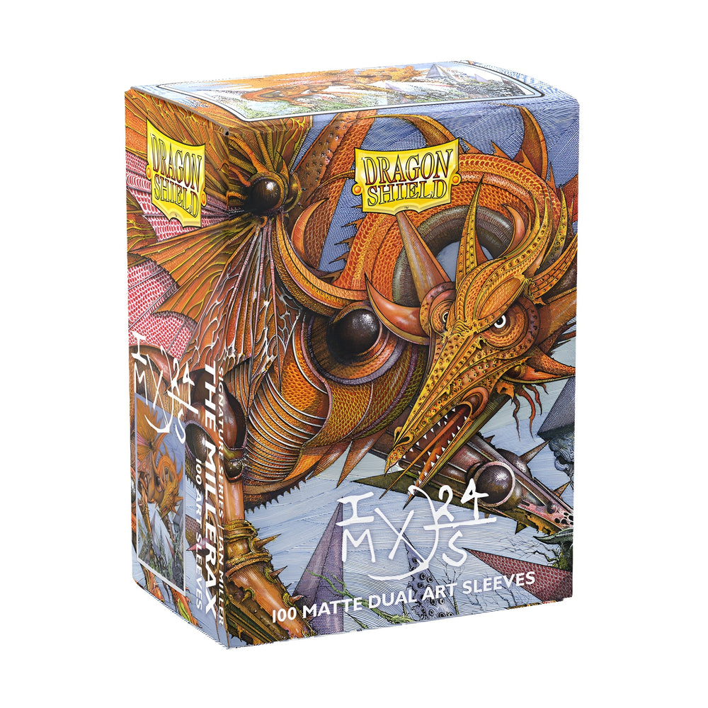 Dragon Shield Sleeves: Standard Matte Dual Art - The Millerax 100CT