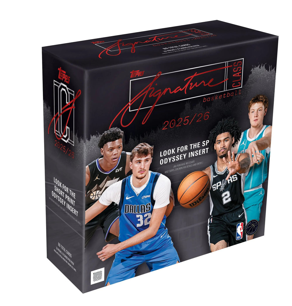 2025-26 Topps NBA Basketball Signature Class Mega Box