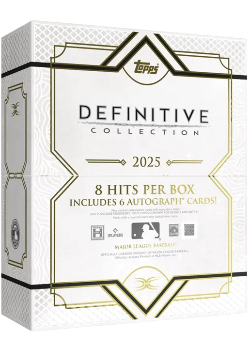 Topps 2025 MLB Definitive Collection Hobby Box