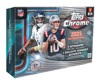 2025 Topps Chrome Football Delight Hobby Box