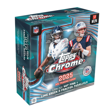2025 Topps Chrome NFL Mega Box