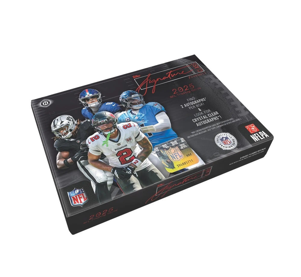 2025 Topps Football NFL Signature Class Hobby Box
