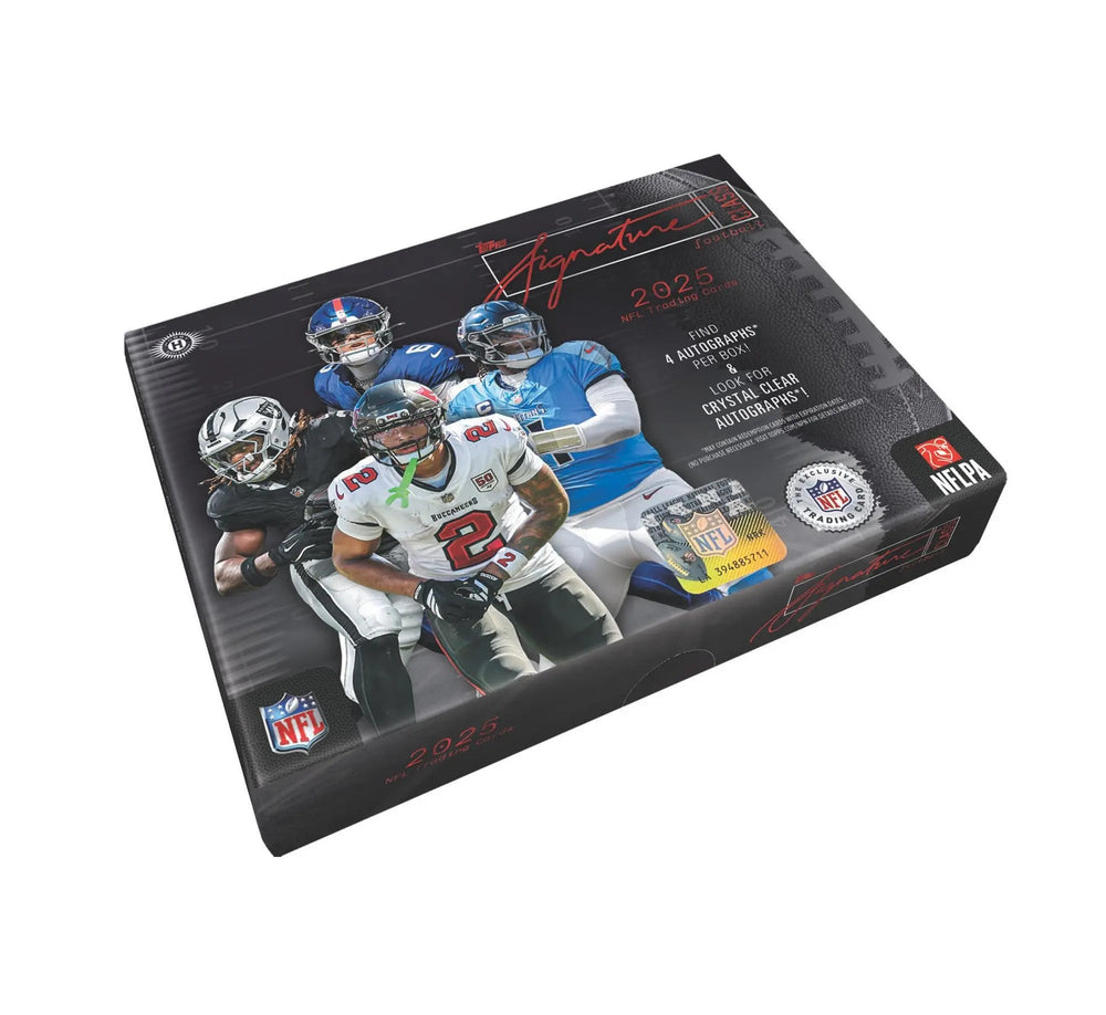 2025 Topps Football NFL Signature Class Jumbo Hobby Box