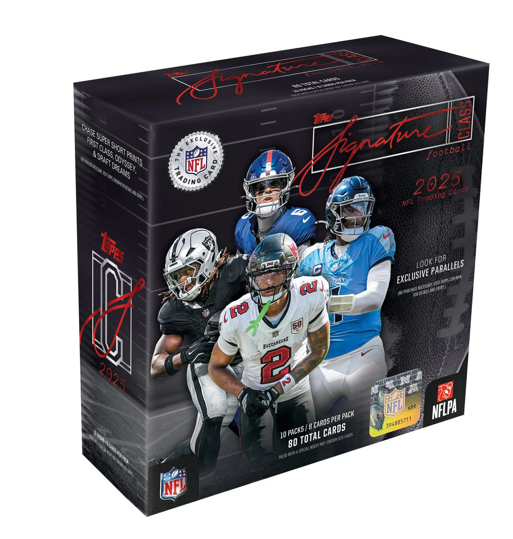 2025 Topps Football NFL Signature Class Mega Box