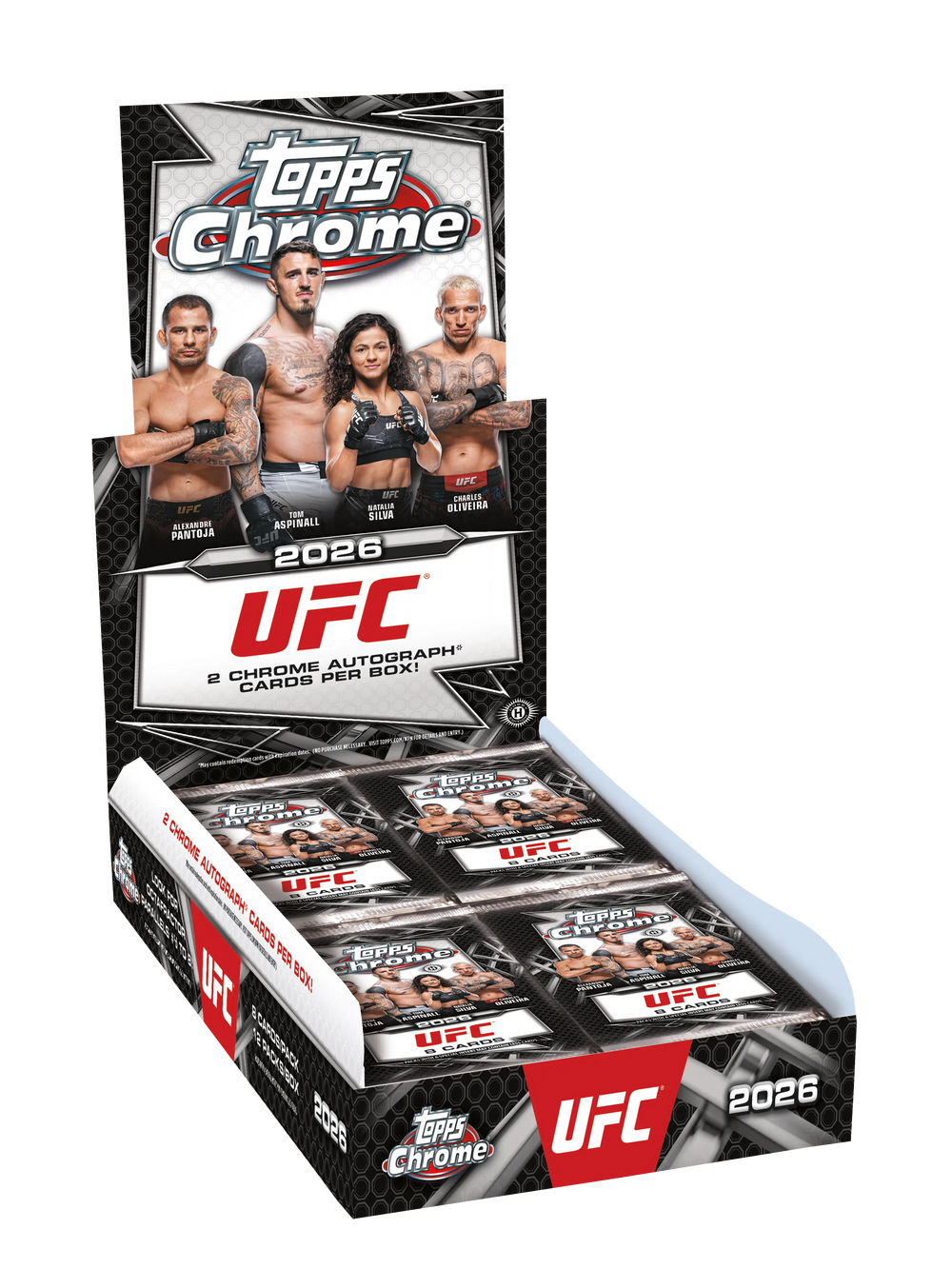2026 Topps Chrome UFC Hobby Box