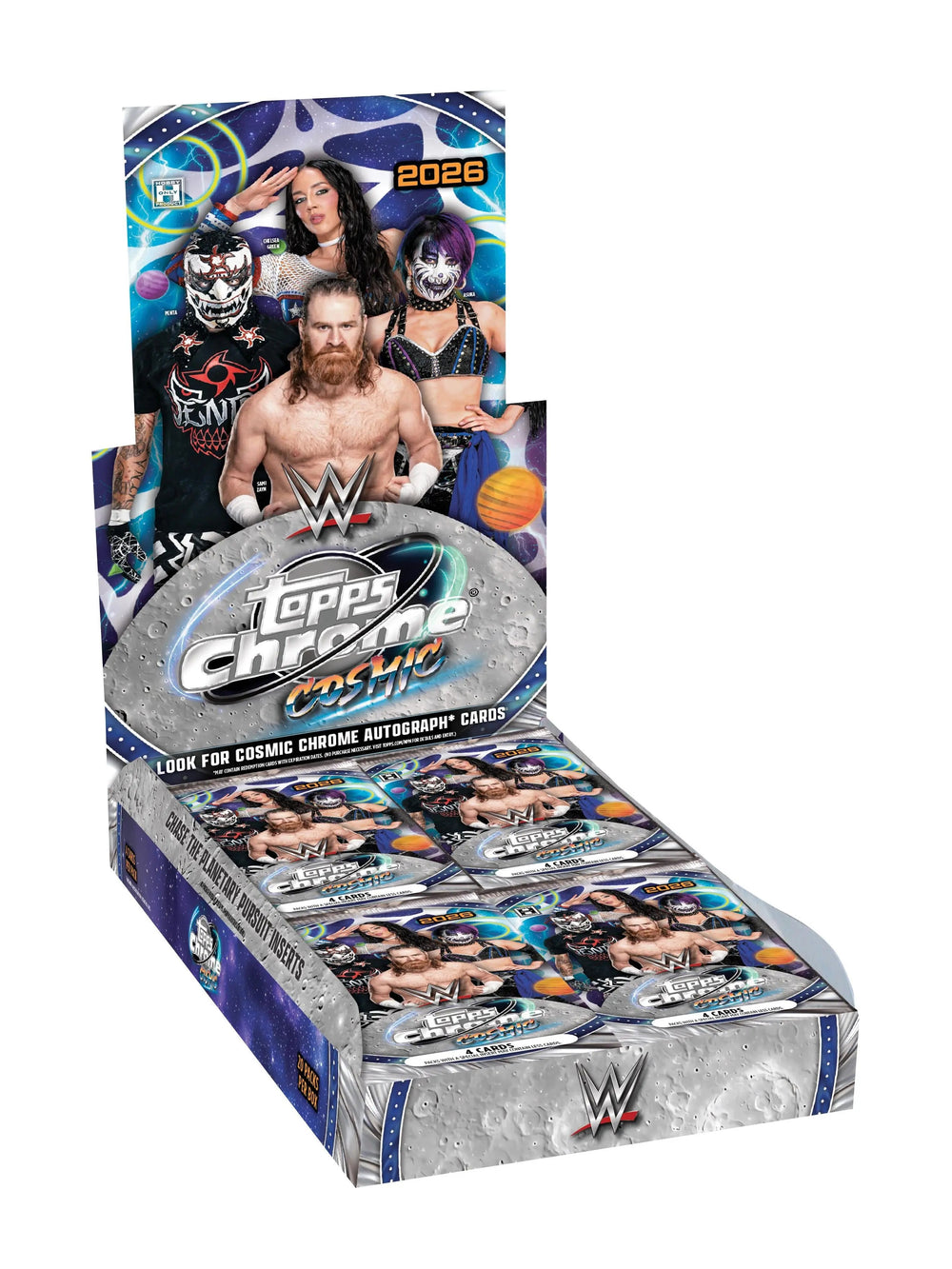 Topps 2026 WWE Cosmic Chrome Hobby Box