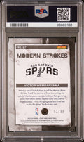 2023 Panini Court Kings Modern Strokes - #27 - Victor Wembanyama - Amethyst Limited to /99 - PSA Graded Card
