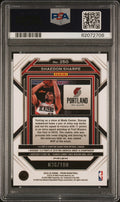 2022 Panini Prizm - #250 - Shaedon Sharpe - Red Fast Break Limited to /100- PSA Graded Card