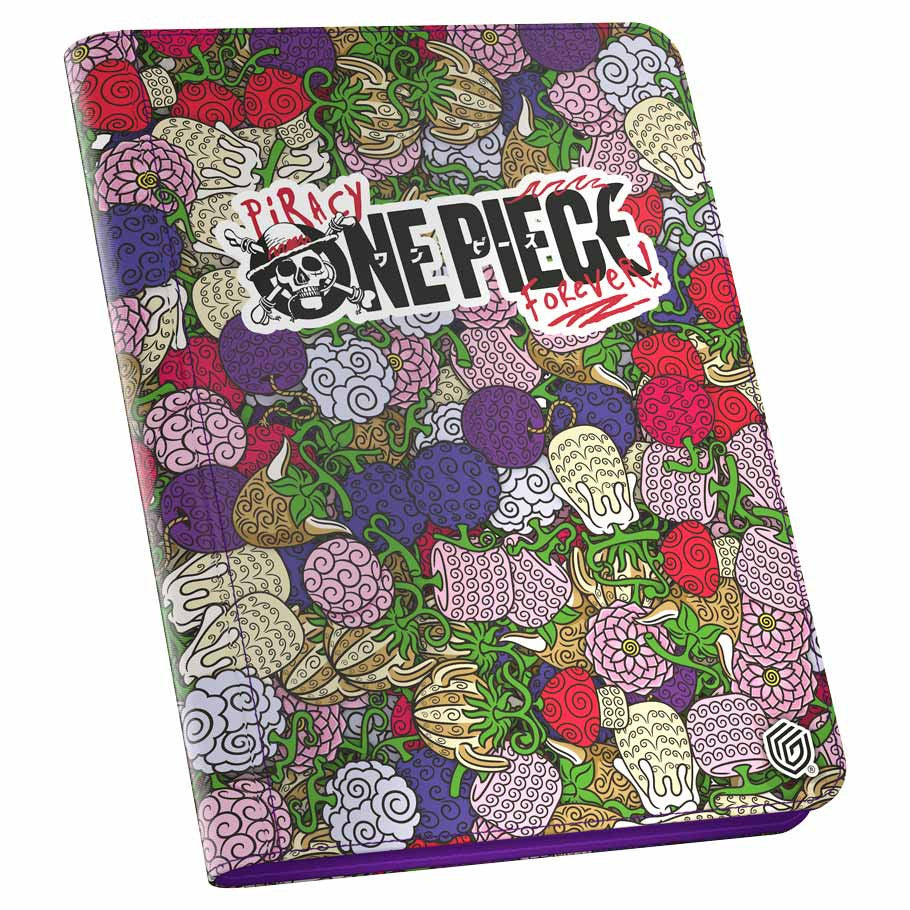 Ultimate Guard: Binder - 9 Pocket - Zipfolio - One Piece - DevilFruit Pattern