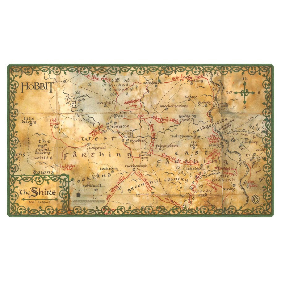 Ultimate Guard: Playmat - The Hobbit - The Shire Map