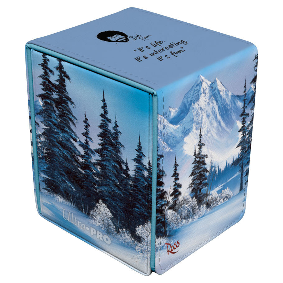 Ultra PRO Alcove Flip Deck Box - Bob Ross: Winter Paradise