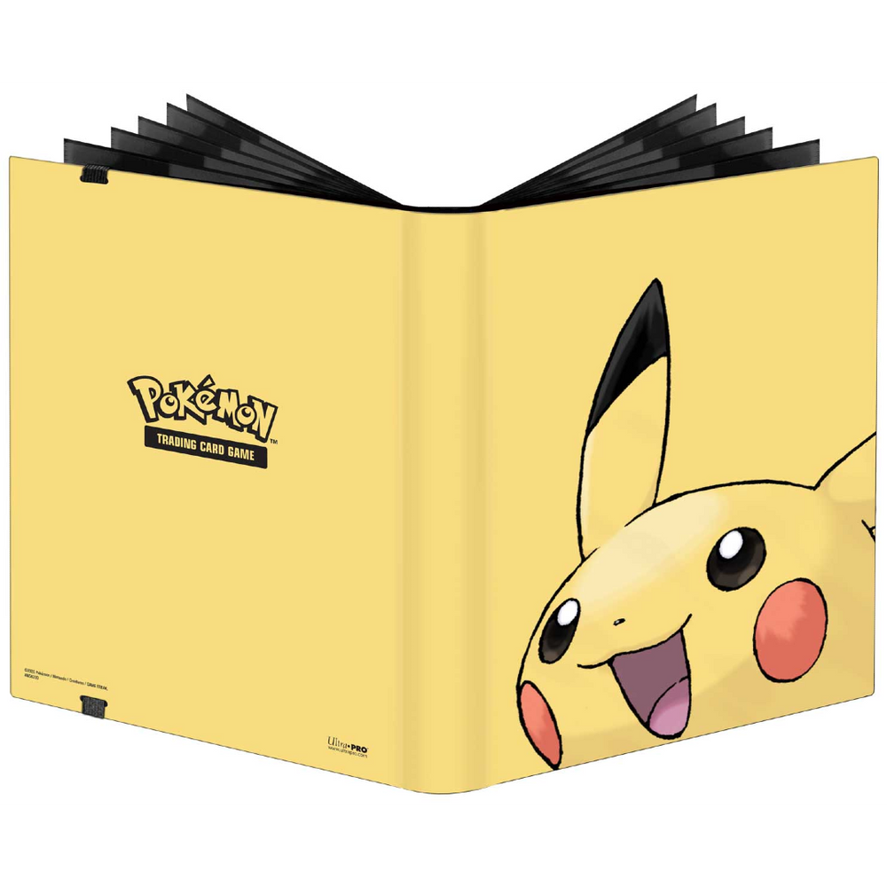 Ultra Pro PRO Binder 9-Pocket Pokemon - Pikachu - Yellow (Refresh)
