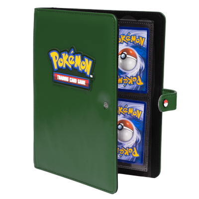 Ultra Pro Premium Snap Binder 4-Pocket Pokemon - GREEN