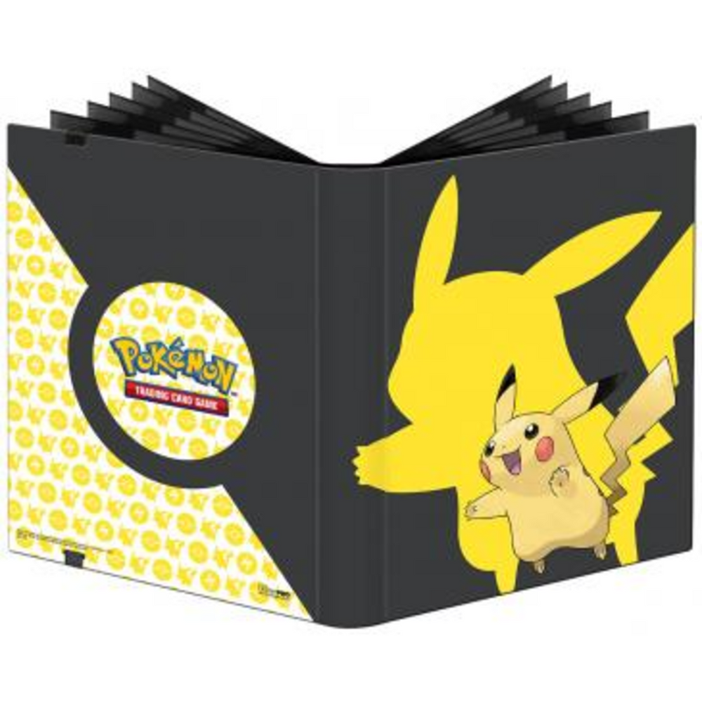 Ultra Pro PRO Binder: 9-Pocket Pokemon - Pikachu - Fits 180 cards