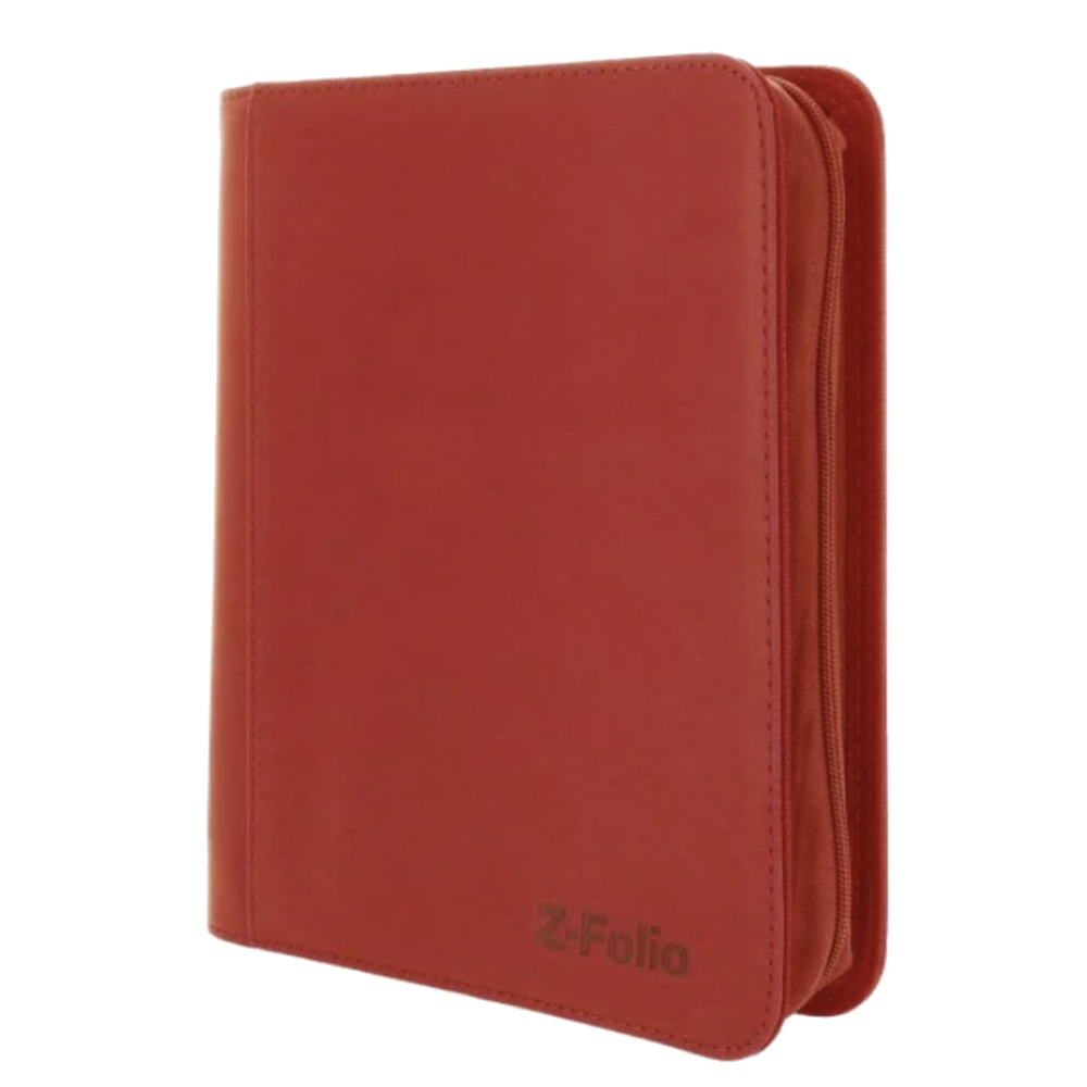 Z-Folio 9-Pocket LX Album - Toploaders - RED - BCW