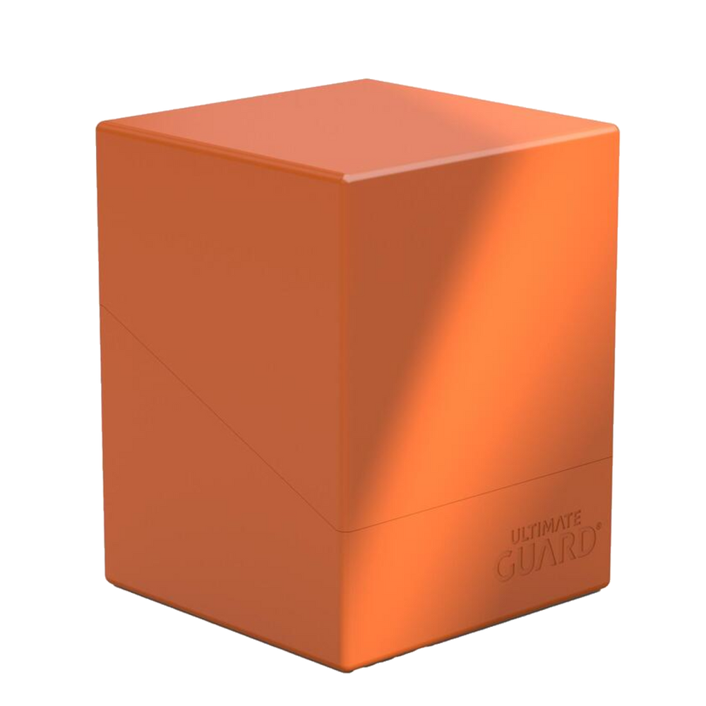 Boulder Deck Case 100+ - SOLID ORANGE - Ultimate Guard Deck Boxes