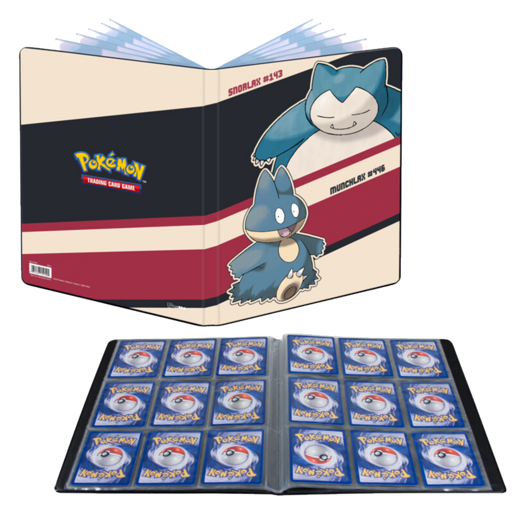 Ultra Pro Portfolio 9 Pocket Pokemon Snorlax and Munchlax