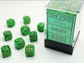 Chessex: Vortex Green/Gold 7-Die Set
