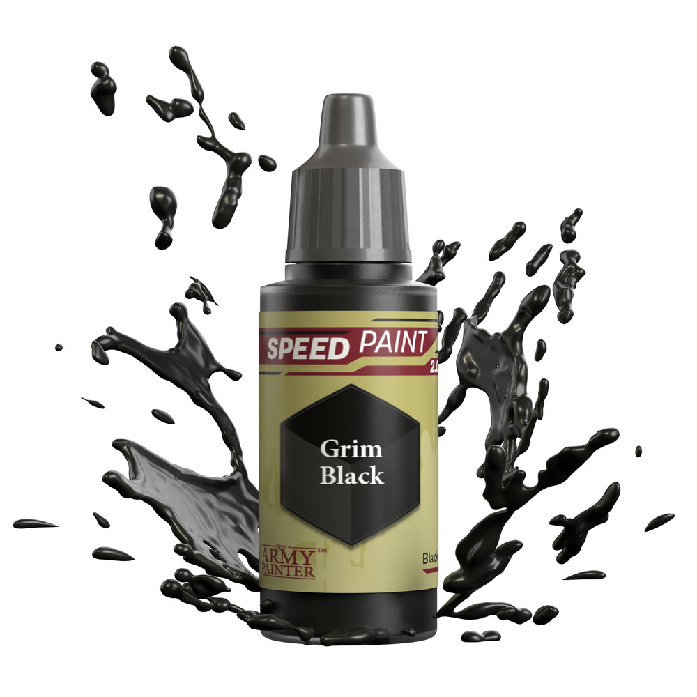 The Army Painter Speedpaint: Grim Black (18ml)