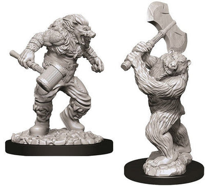 Dungeons & Dragons: Nolzur's Marvelous Unpainted Miniatures - W09 Wereboar & Werebear