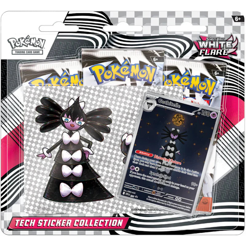 Pokémon TCG: Scarlet & Violet-White Flare Tech Sticker Collection Box