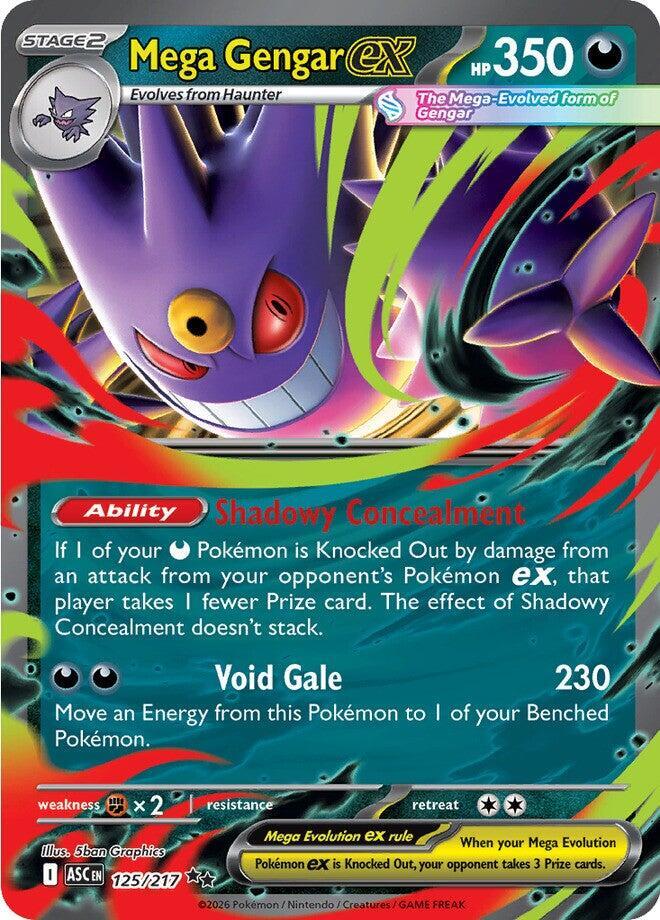 Mega Gengar ex - 125/217 - ME: Ascended Heroes
