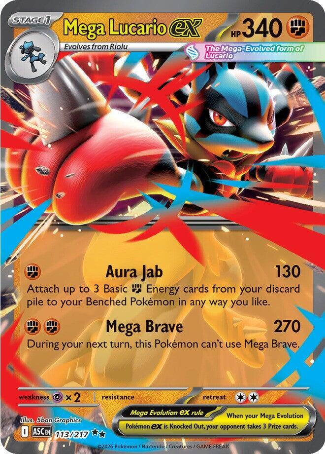 Mega Lucario ex - ME: Ascended Heroes