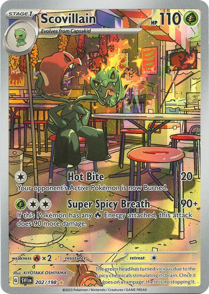 Scovillain - 202/198 - SV01: Scarlet & Violet Base Set