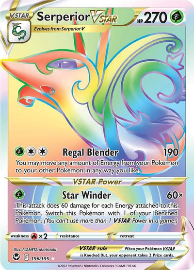 Serperior VSTAR (Secret) - SWSH12: Silver Tempest