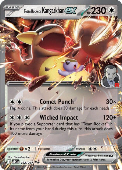 Team Rocket's Kangaskhan ex - ME: Ascended Heroes