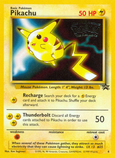 Pikachu (Movie Promo) - WoTC Promo