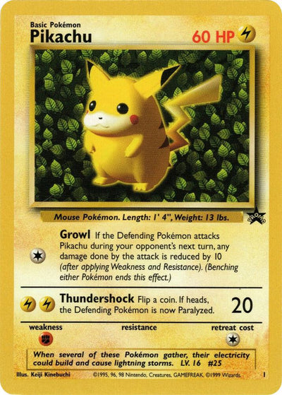 Pikachu (1) - WoTC Promo