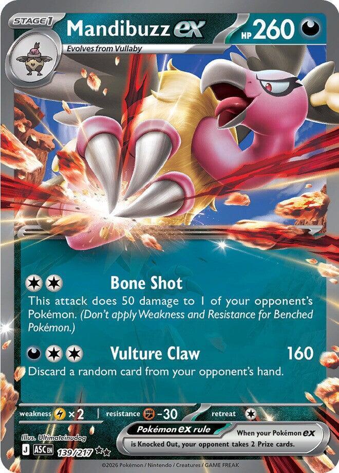 Mandibuzz ex - ME: Ascended Heroes