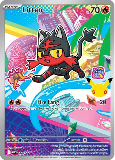 Litten - 044 - ME: Mega Evolution Promo