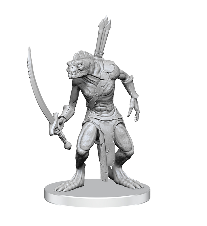 Pathfinder Battles Deep Cuts: Xulgath Skirmisher & Stoneliege