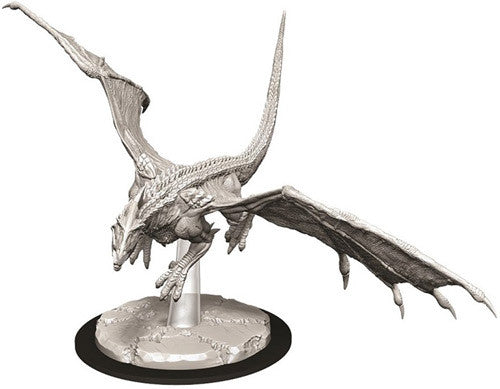 Dungeons & Dragons: Nolzur's Marvelous Unpainted Miniatures - W09 Young White Dragon
