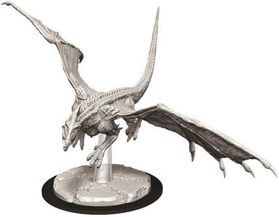 Dungeons & Dragons: Nolzur's Marvelous Unpainted Miniatures - W09 Young White Dragon