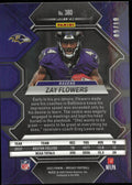 Zay Flowers /10 Mosaic 2023 Gold Panini