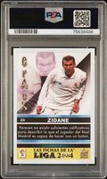 Zinedine Zidane #26 PSA 9 2003 Mundi Cromo Las Fichas De La Liga