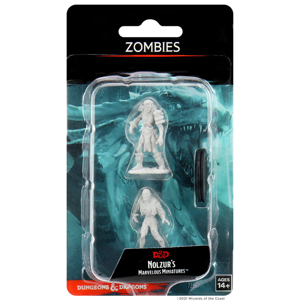 Dungeons & Dragons: Nolzur's Marvelous Unpainted Miniatures: Zombies