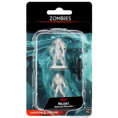 Dungeons & Dragons: Nolzur's Marvelous Unpainted Miniatures: Zombies